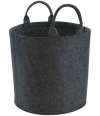 BG728 BagBase Felt Trug Charcoal Melange colour image